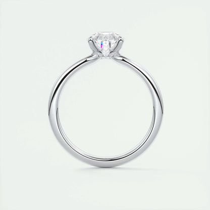 2 CT Pear Solitaire CVD F/VS1 Diamond Engagement Ring