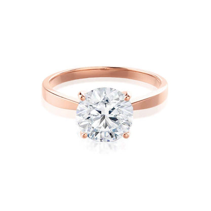 1.50 CT Round Solitaire CVD E/VS2 Diamond Engagement Ring