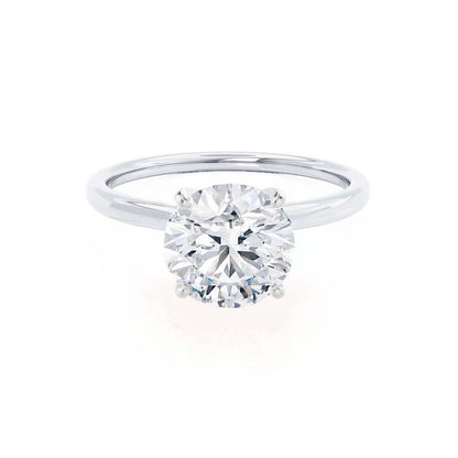 1.20 CT Round Solitaire CVD E/VS1 Diamond Engagement Ring