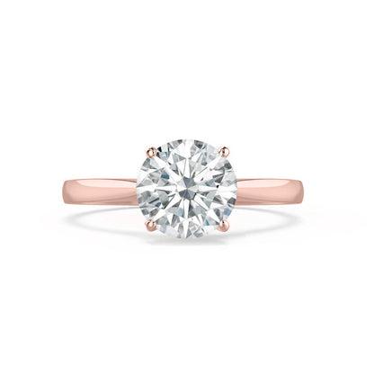 1.20 CT Round Solitaire CVD E/VVS1 Diamond Engagement Ring